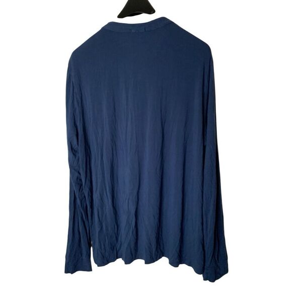 EBERJEY long sleeve henley shirt top women's size XL - Picture 2 of 3